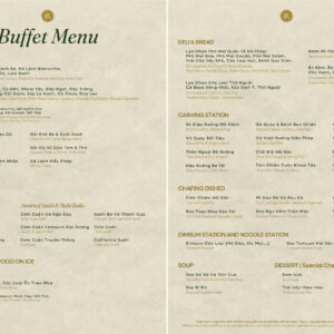 Buffet Dinner - Rever Cruise